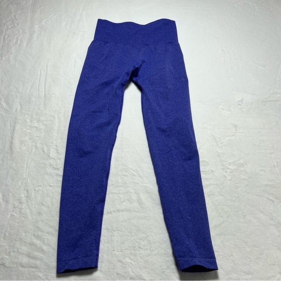 NVGTN Blue Seamless Leggings High-Rise - Picture 3 of 4